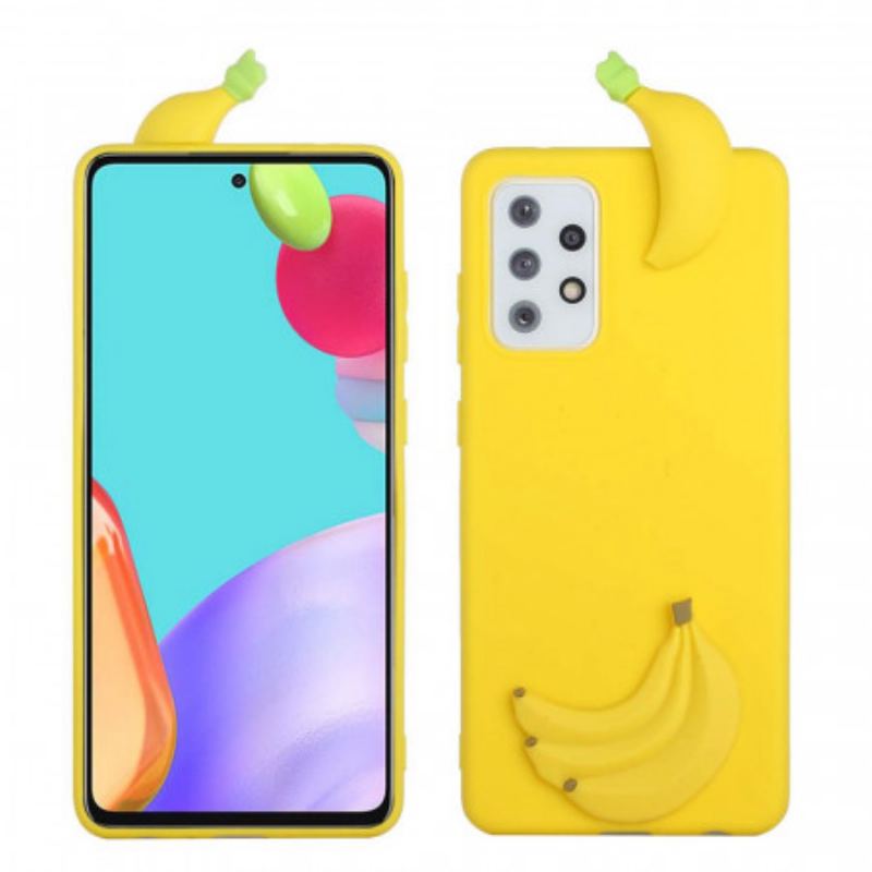 Coque Samsung Galaxy A53 5G Banane 3D