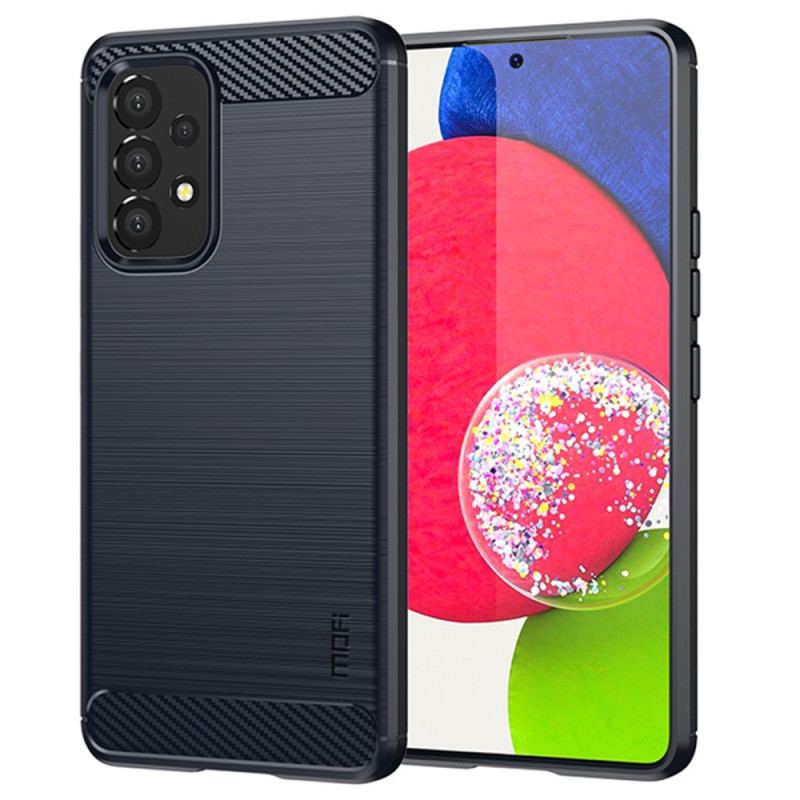 Coque Samsung Galaxy A53 5G Fibre Carbone Brossée MOFI