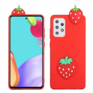 Coque Samsung Galaxy A53 5G La Fraise 3D