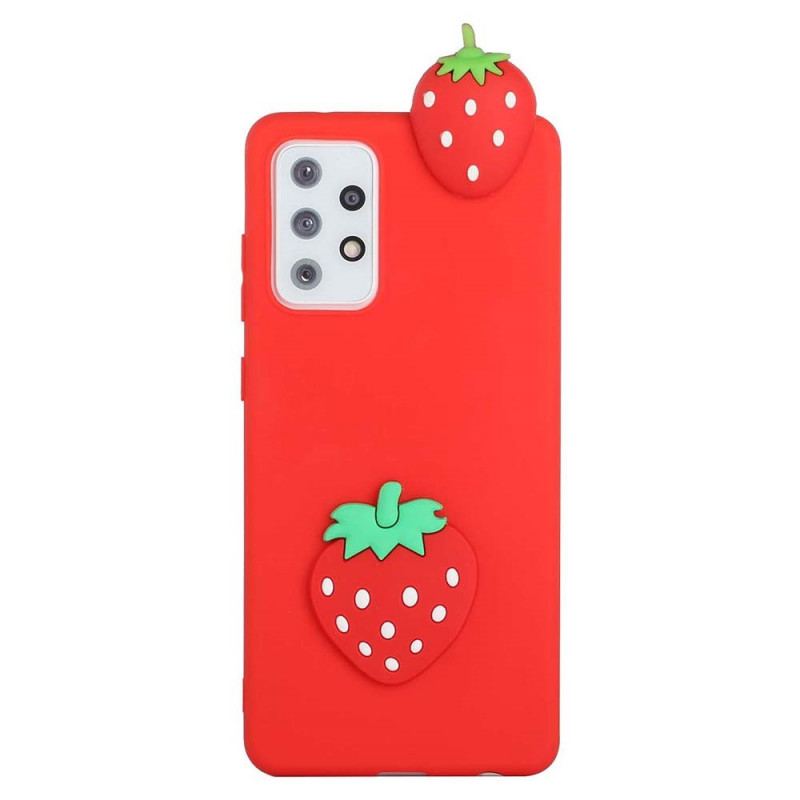 Coque Samsung Galaxy A53 5G La Fraise 3D