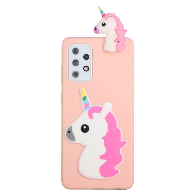 Coque Samsung Galaxy A53 5G Licorne 3D