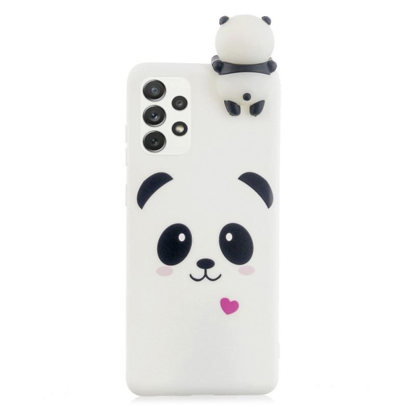 Coque Samsung Galaxy A53 5G Love Panda 3D