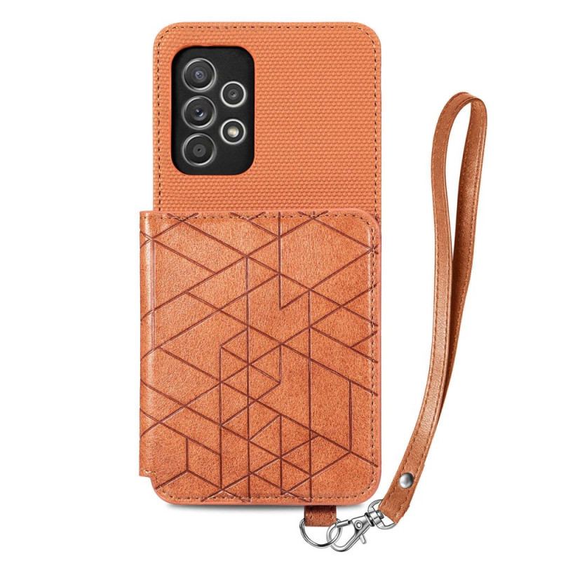 Coque Samsung Galaxy A53 5G Porte-Cartes à Lanière