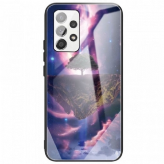 Coque Samsung Galaxy A53 5G Verre Trempé Arbre du Monde