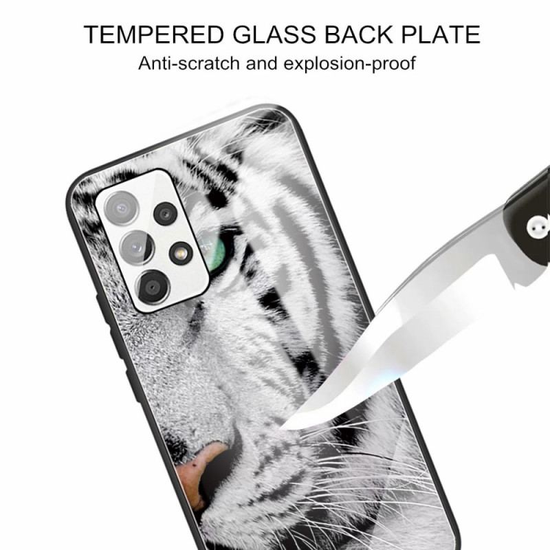 Coque Samsung Galaxy A53 5G Verre Trempé Tigre