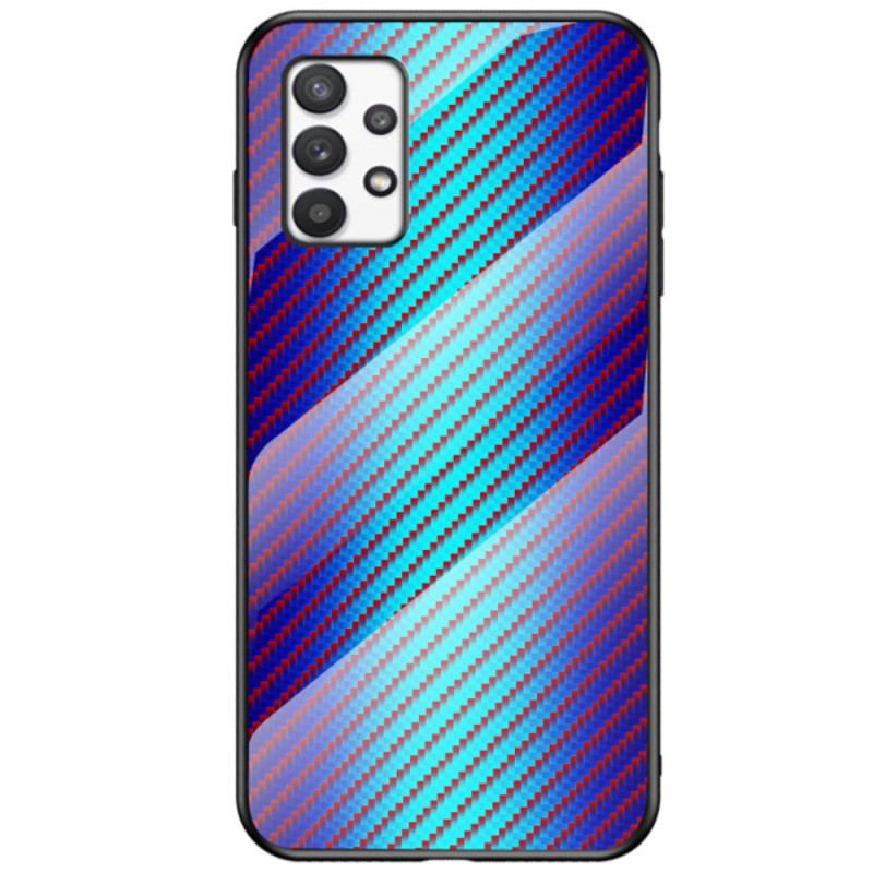 Coque Samsung Galaxy A53 Verre Trempé Fibre Carbone