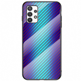 Coque Samsung Galaxy A53 Verre Trempé Fibre Carbone