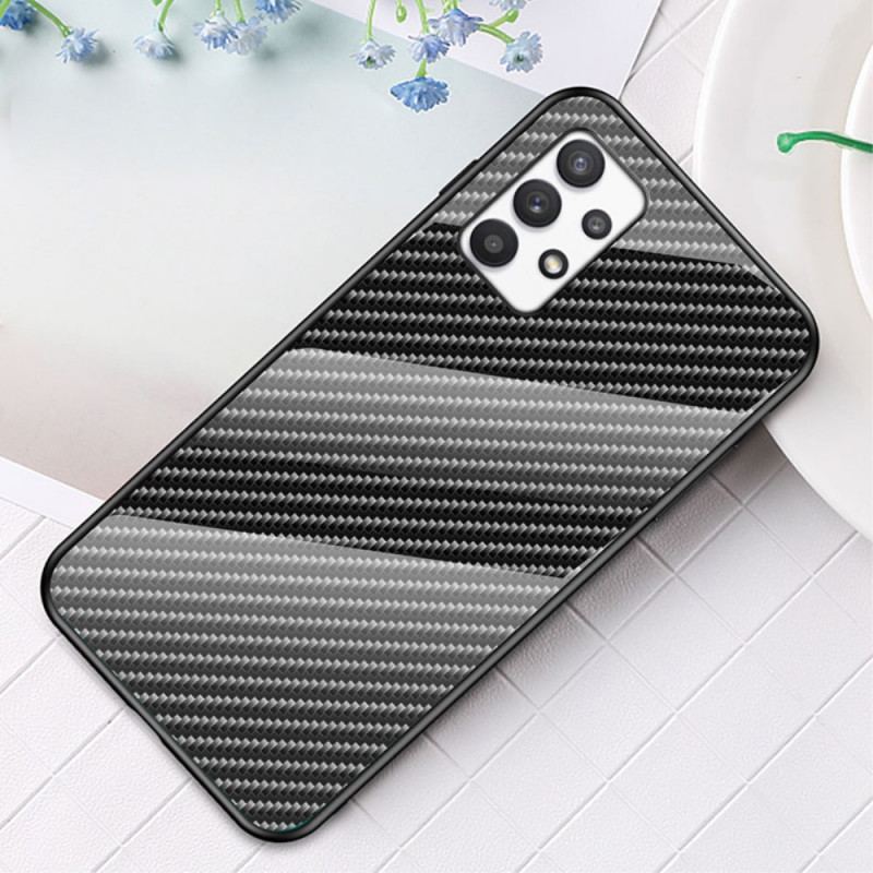 Coque Samsung Galaxy A53 Verre Trempé Fibre Carbone