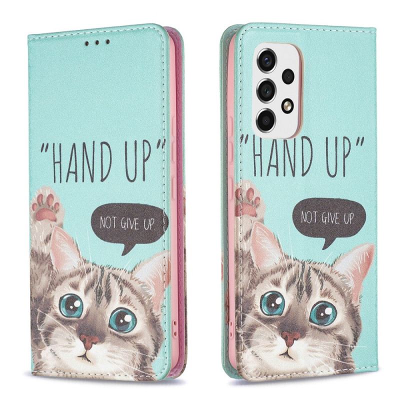 Flip Cover Samsung Galaxy A53 5G Hand Up