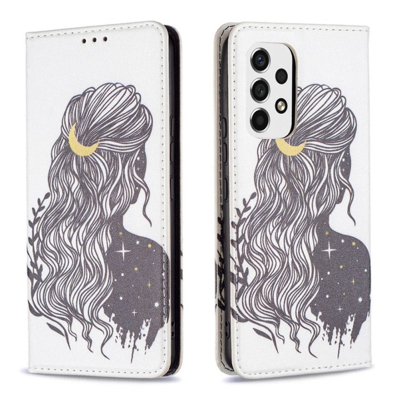 Flip Cover Samsung Galaxy A53 5G Jolie Chevelure