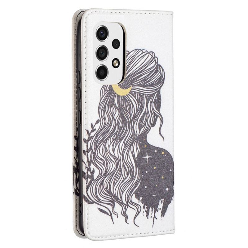 Flip Cover Samsung Galaxy A53 5G Jolie Chevelure