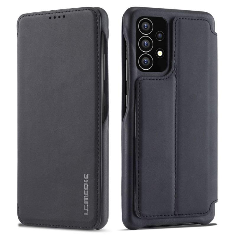 Flip Cover Samsung Galaxy A53 5G LC.IMEEKE Effet Cuir