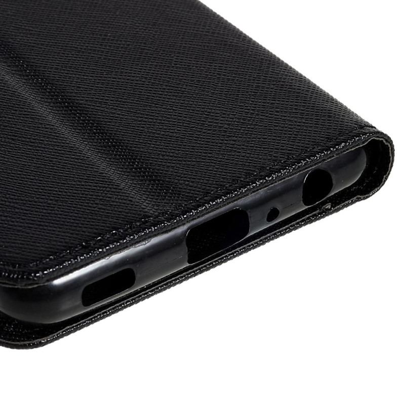 Flip Cover Samsung Galaxy A53 5G Simili Cuir Texturé