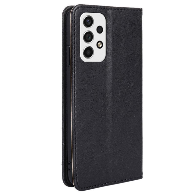 Flip Cover Samsung Galaxy A53 5G Style Cuir Rivet