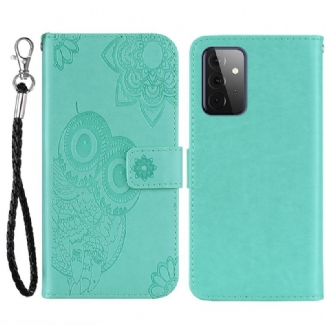 Housse Samsung Galaxy A53 5G Hibou Mandala