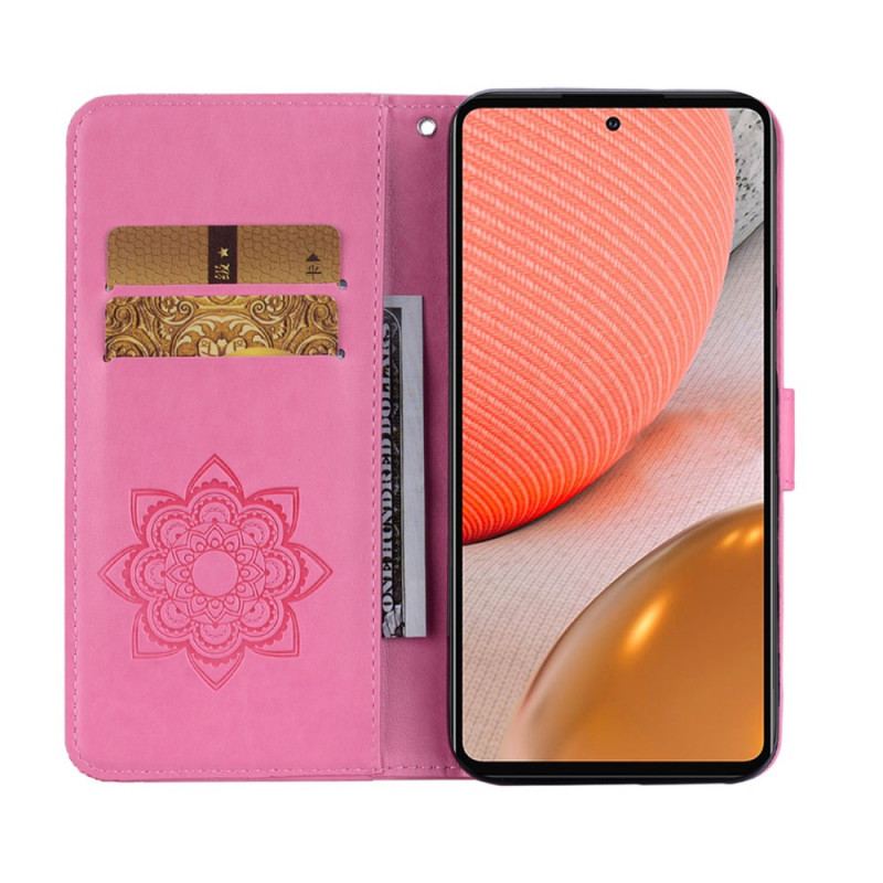 Housse Samsung Galaxy A53 5G Hibou Mandala