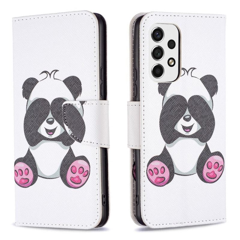 Housse Samsung Galaxy A53 5G Panda Fun