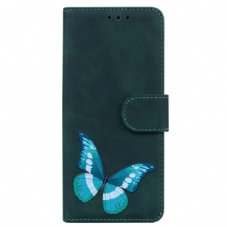 Housse Samsung Galaxy A53 5G Skin-Touch Papillon