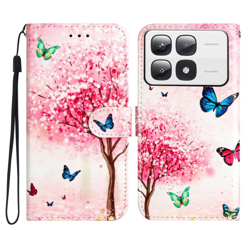 Housse Xiaomi 14T Pro Cerisier en Fleurs