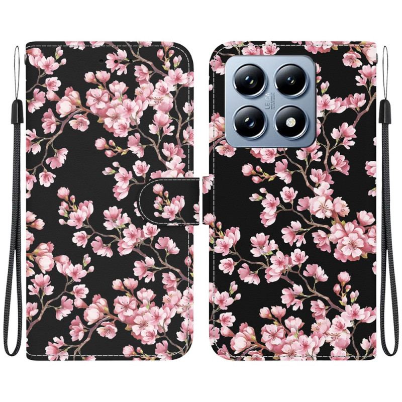 Housse Xiaomi 14T Pro Fleurs de Prunier