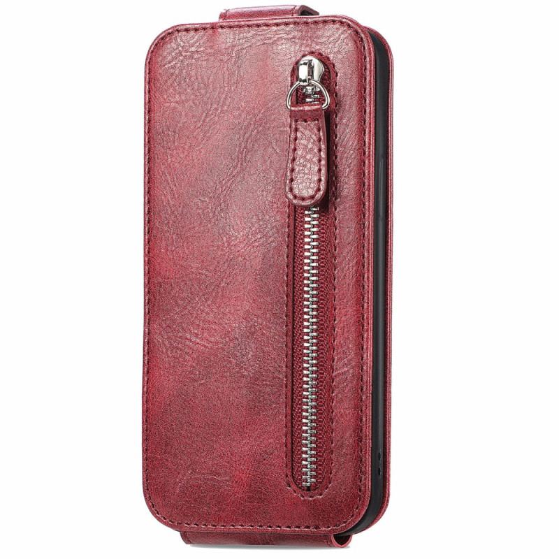 Housse Xiaomi 14T Pro Rabat Vertical Poche Zippée