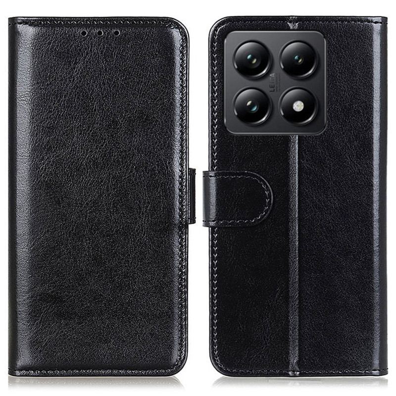 Housse Xiaomi 14T Pro Simili Cuir Ciré