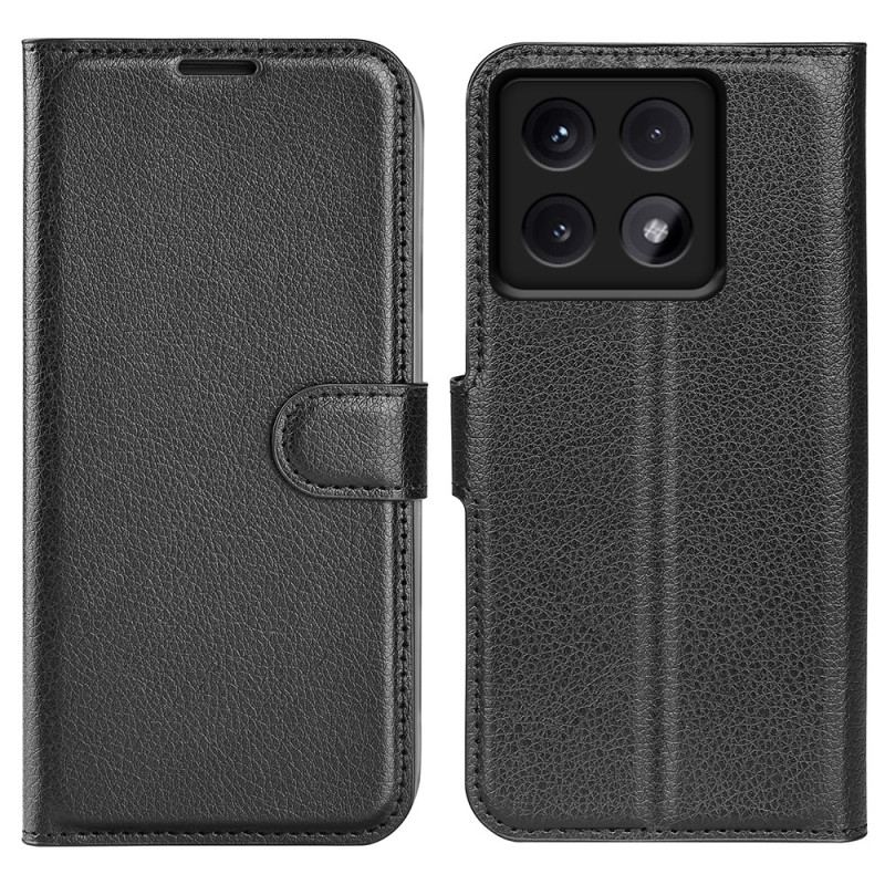 Housse Xiaomi 14T Pro Simili Cuir Litchi