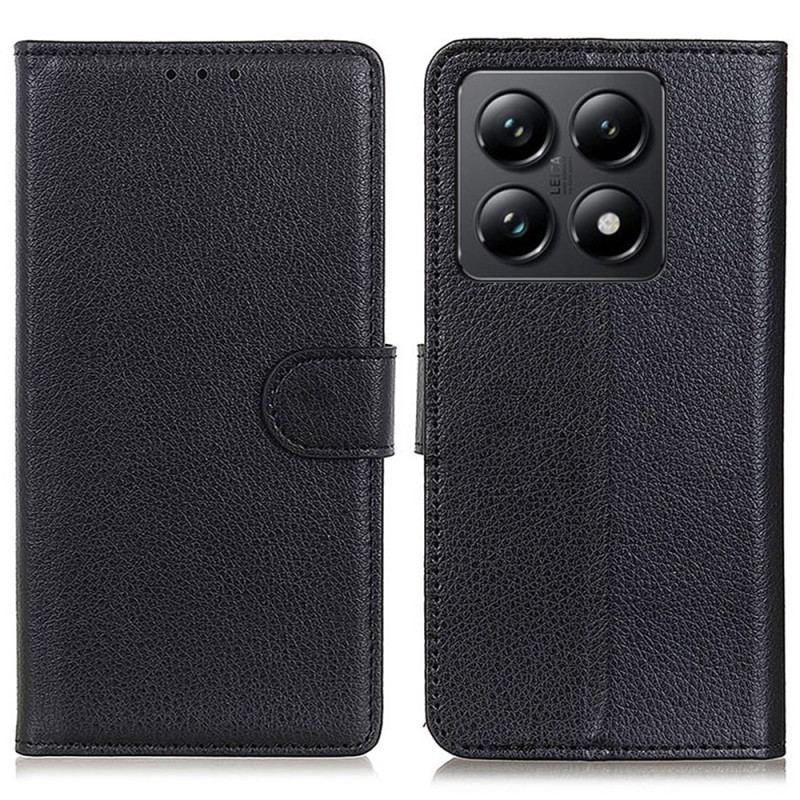 Housse Xiaomi 14T Pro Simili Cuir Traditionnel