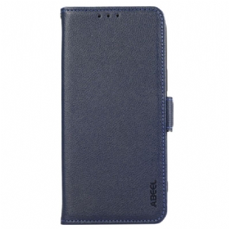 Housse Xiaomi 14T Pro Texture Cuir et Protection RFID ABEEL