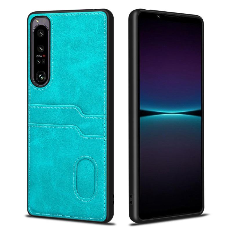 Coque Sony Xperia 1 IV Double Porte-Cartes