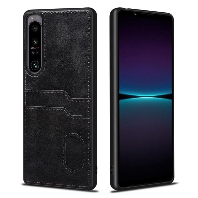 Coque Sony Xperia 1 IV Double Porte-Cartes