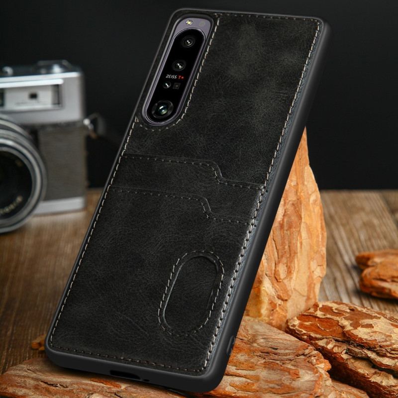 Coque Sony Xperia 1 IV Double Porte-Cartes