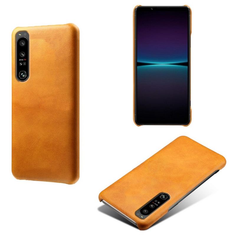 Coque Sony Xperia 1 IV Effet Cuir