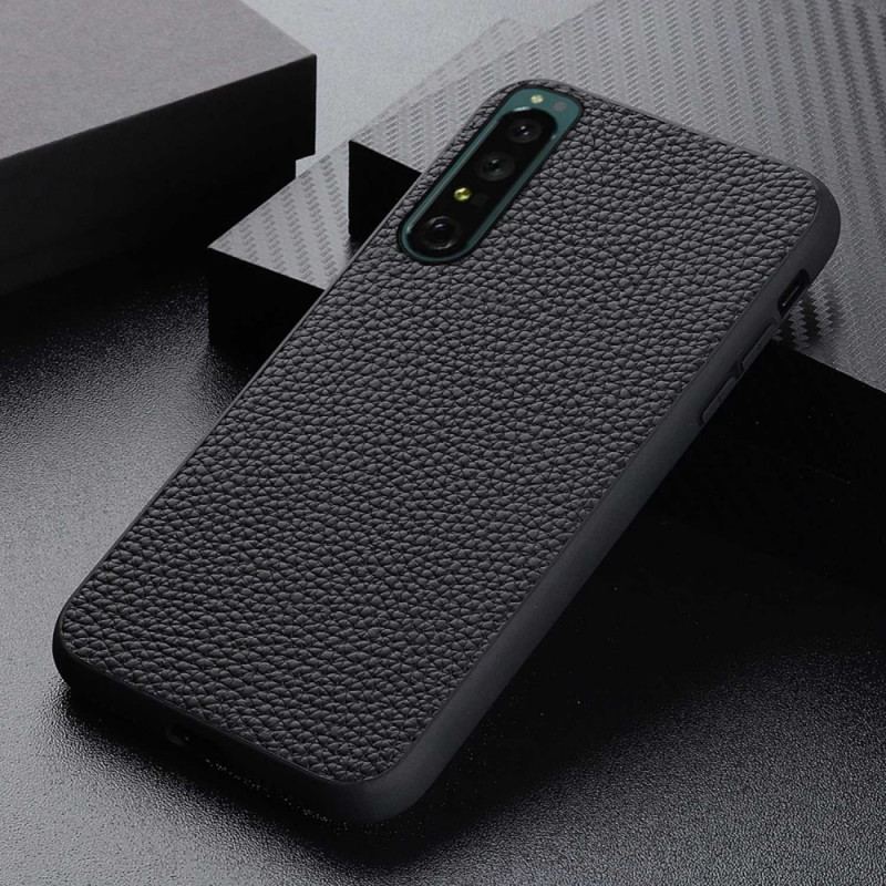 Coque Sony Xperia 1 IV Hybride Véritable Cuir