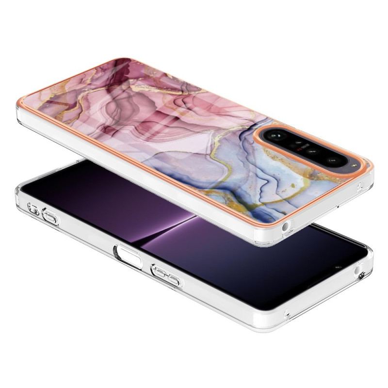 Coque Sony Xperia 1 IV Marbre