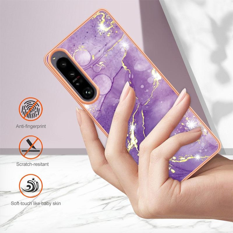 Coque Sony Xperia 1 IV Marbre Coloré