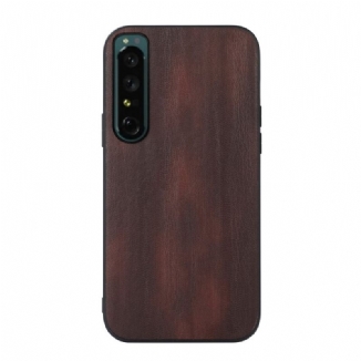 Coque Sony Xperia 1 IV Simili Cuir