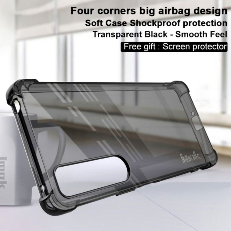 Coque Sony Xperia 1 IV Transparente avec Film Écran IMAK