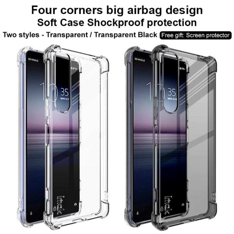 Coque Sony Xperia 1 IV Transparente avec Film Écran IMAK