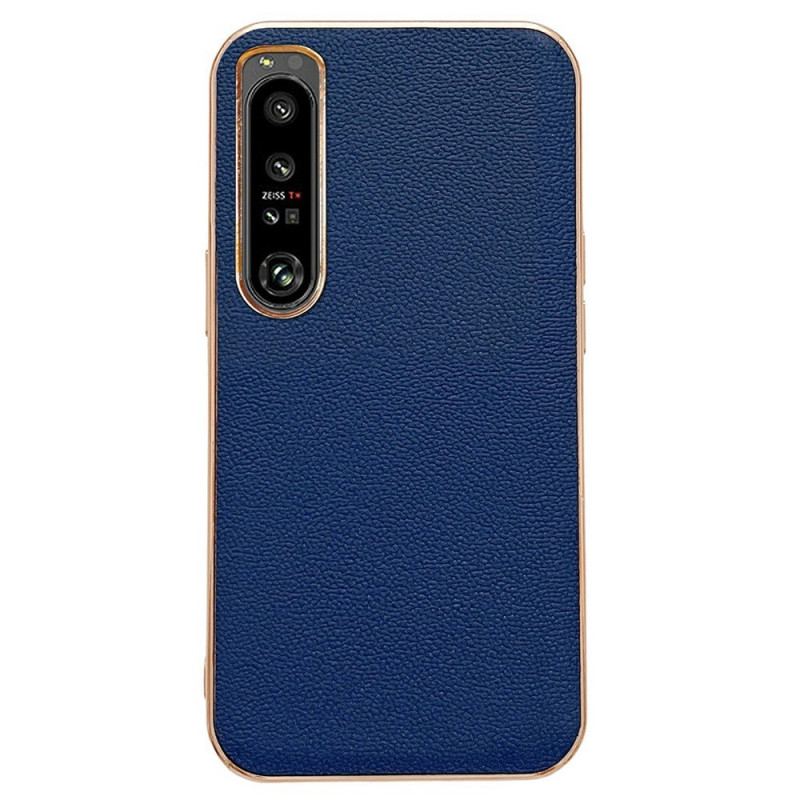 Coque Sony Xperia 1 IV Vrai Cuir