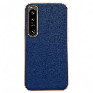 Coque Sony Xperia 1 IV Vrai Cuir