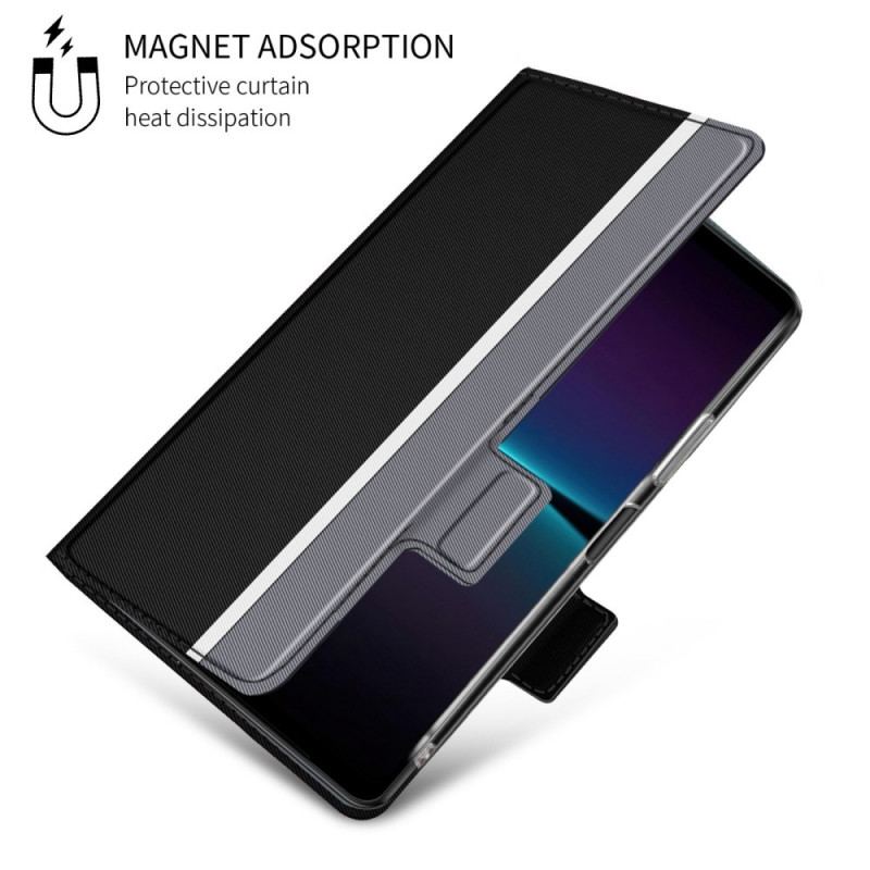 Flip Cover Sony Xperia 1 IV Bicolore BaiYu