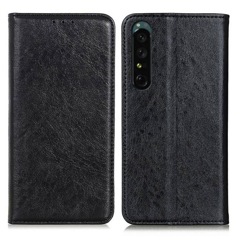 Flip Cover Sony Xperia 1 IV Texturée