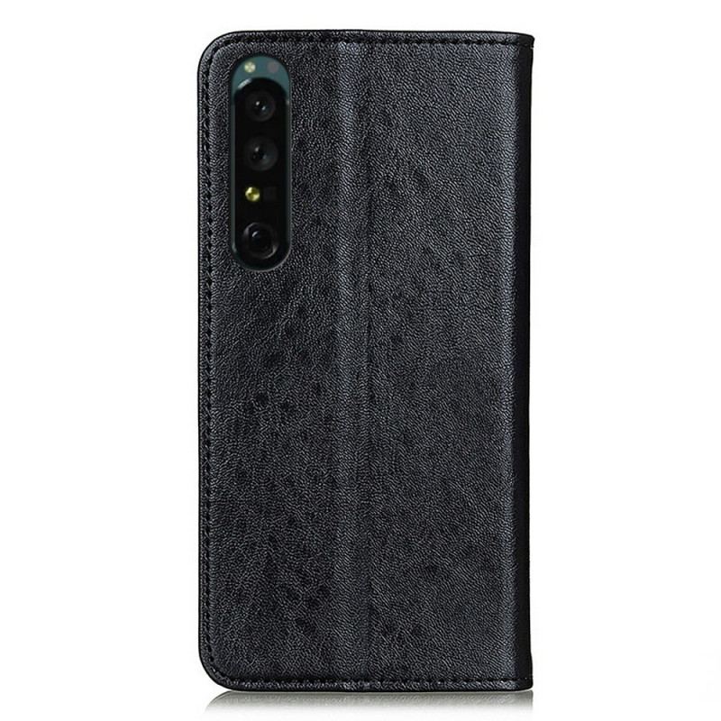 Flip Cover Sony Xperia 1 IV Texturée