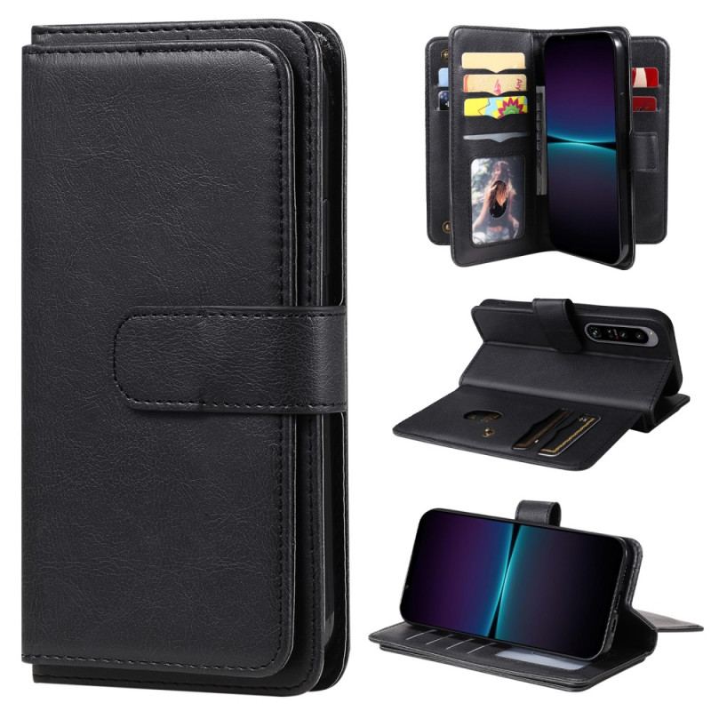 Housse Sony Xperia 1 IV 10 Porte-Cartes