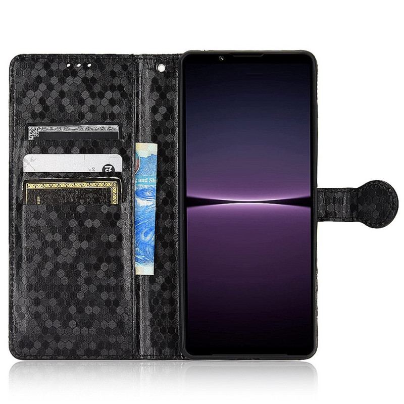 Housse Sony Xperia 1 IV Design 3D à Lanière