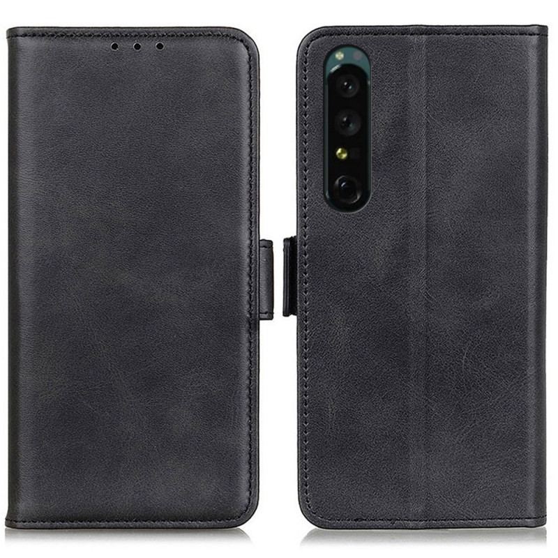 Housse Sony Xperia 1 IV Double Fermoir