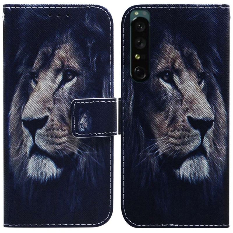 Housse Sony Xperia 1 IV Dreaming Lion