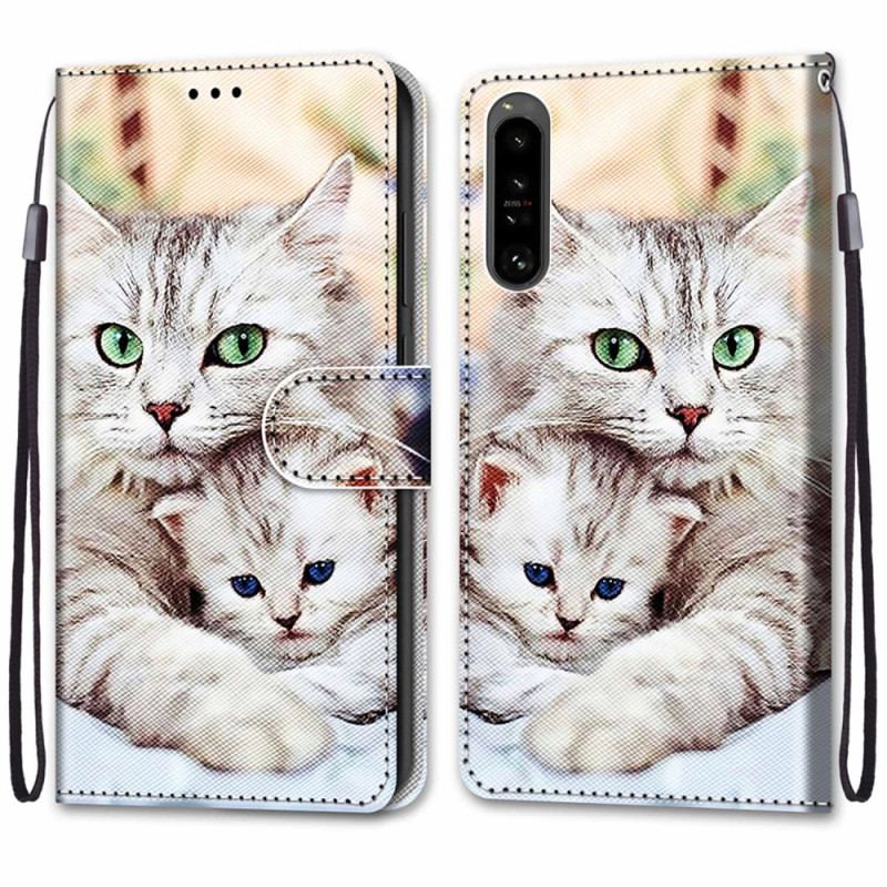 Housse Sony Xperia 1 IV Famille de Chat