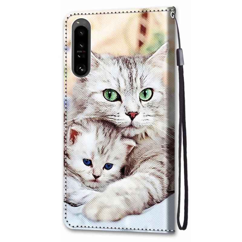 Housse Sony Xperia 1 IV Famille de Chat